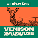 100% British Venison Sausages | Premium, Healthy Treats for Dogs The Stately Hound