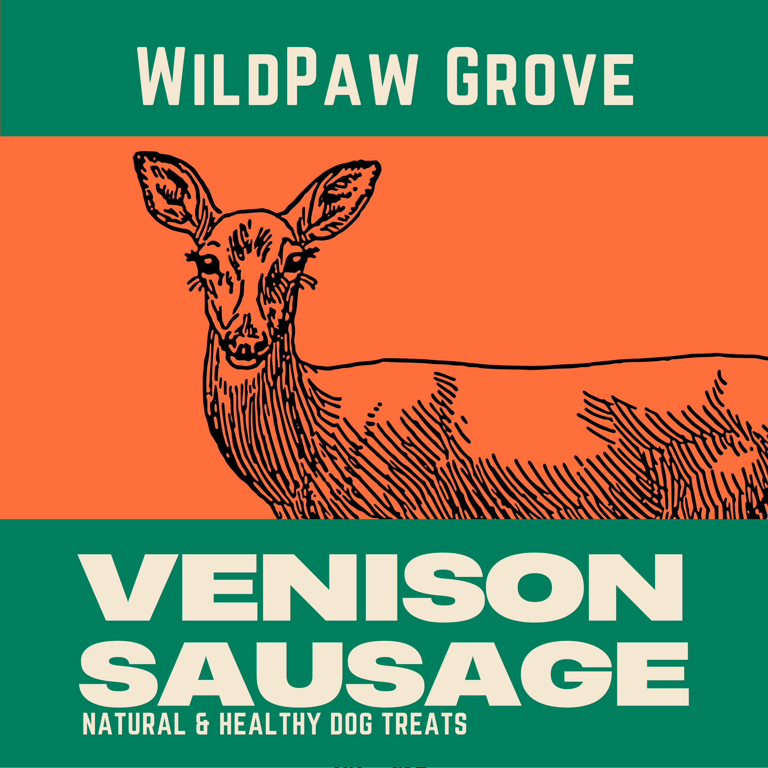 100% British Venison Sausages | Premium, Healthy Treats for Dogs The Stately Hound