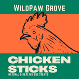 100% Chicken Sticks | High-Protein, Tasty Dog Treats for Training & Rewarding The Stately Hound