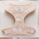 Cocopup Luxe Adjustable Dog Harness – Seashell Design The Stately Hound
