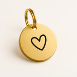 Custom Brass Dog Tag – Personalised with Your Choice of Symbol The Stately Hound