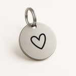 Custom Silver Stainless Steel Dog Tag – Personalised with Your Choice of Symbol The Stately Hound