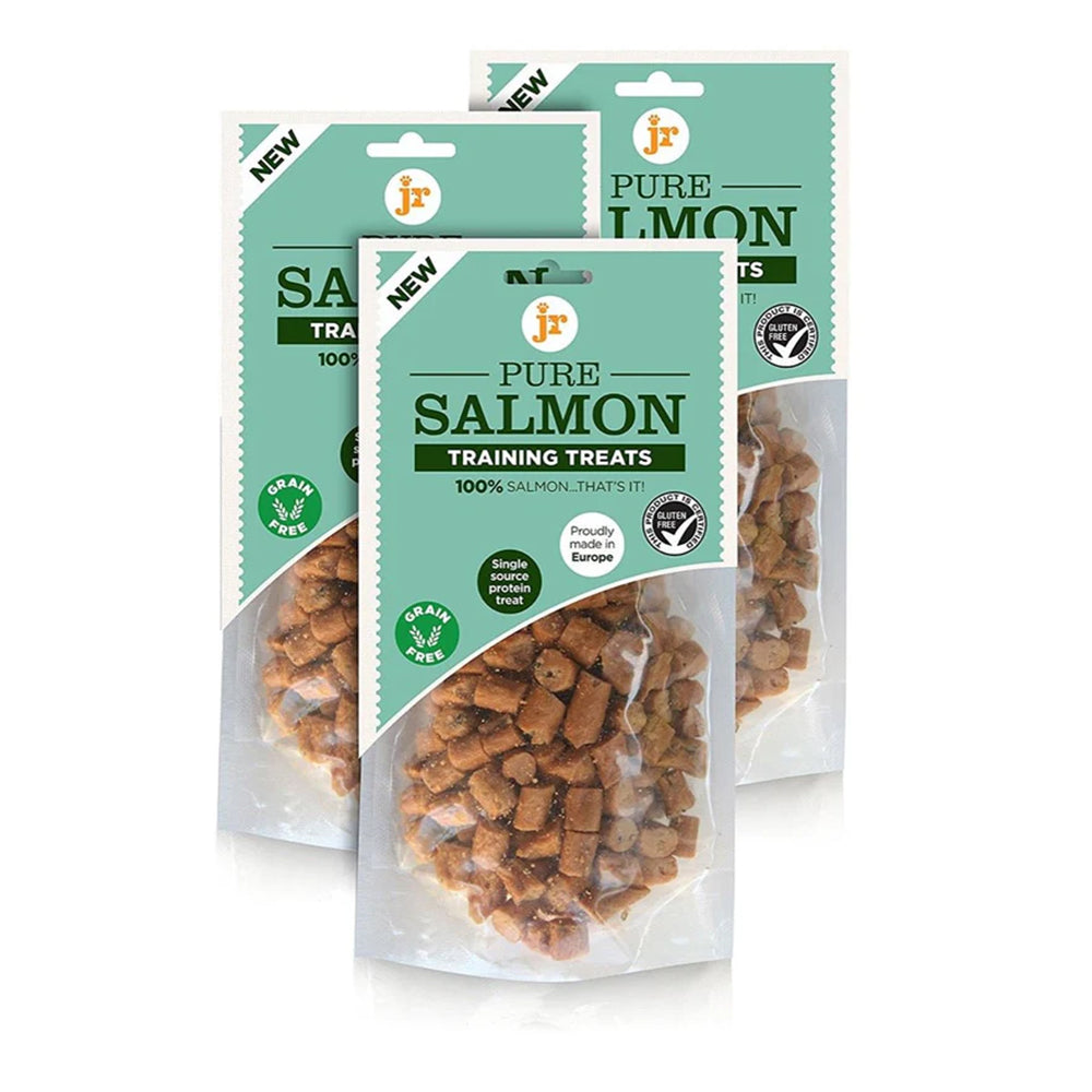 JR Pet Pure Salmon Training Treats – Natural, Omega-Rich Rewards 85g The Stately Hound