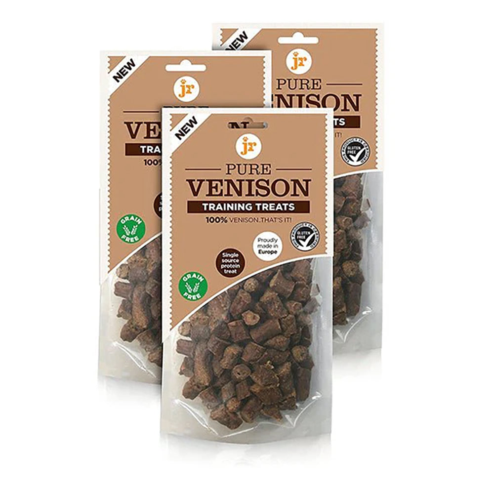 JR Pet Pure Venison Training Treats – 100% Natural, Grain-Free Rewards 85g The Stately Hound