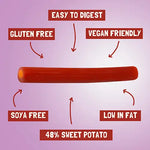Natural Vegan Dog Treats - Benevo Pawtato Blueberry Sticks The Stately Hound