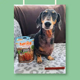 Natural Vegan Dog Treats - Benevo Pawtato Blueberry Sticks The Stately Hound