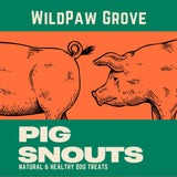 Puffed Pig Snout Dog Treats | Low-Fat, High-Protein, and Easily Digestible The Stately Hound