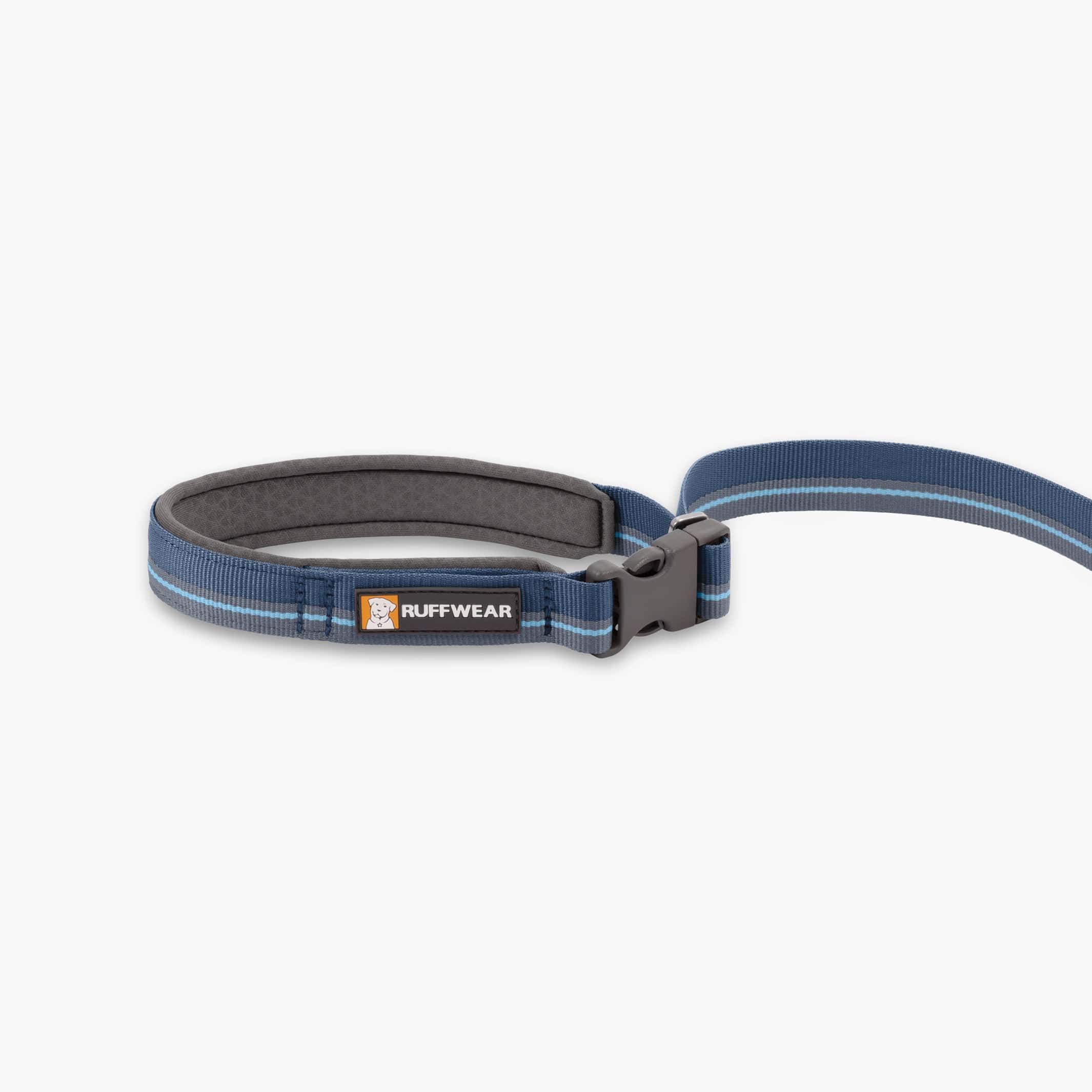 Ruffwear Flat Out Adjustable Blue Horizon Dog Lead – Built for Adventure The Stately Hound
