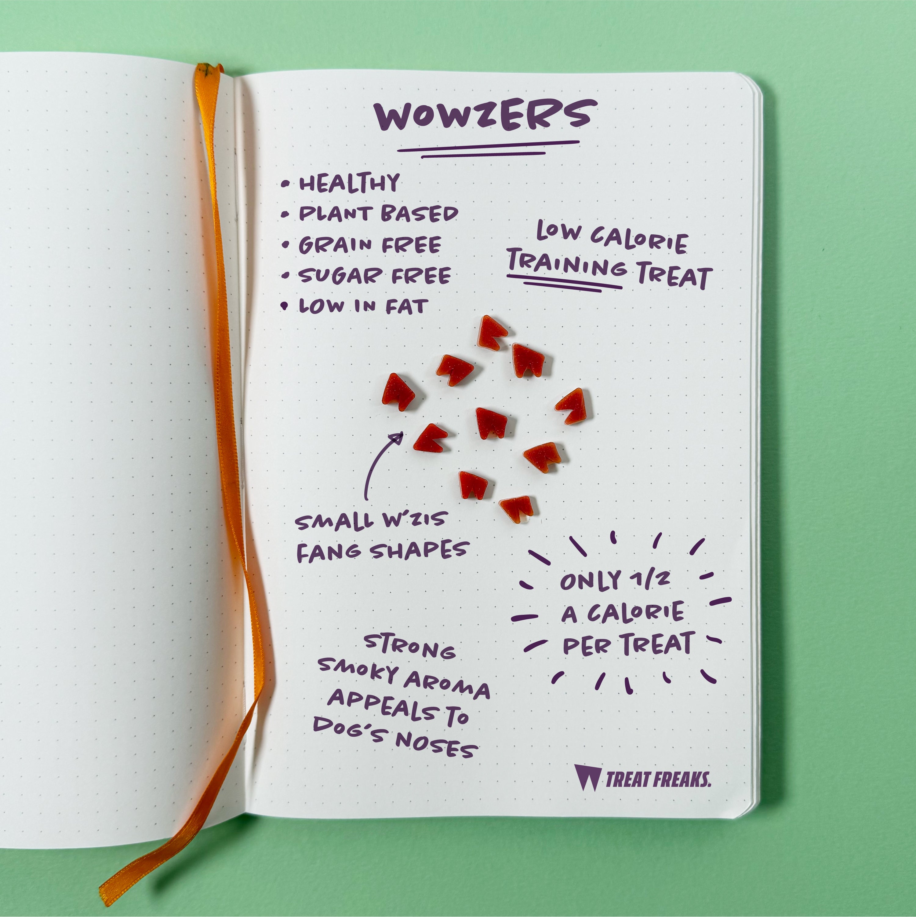 W'ZIS Wowzers Dog Training Treats – Smoked Sweet Potato & Pumpkin The Stately Hound