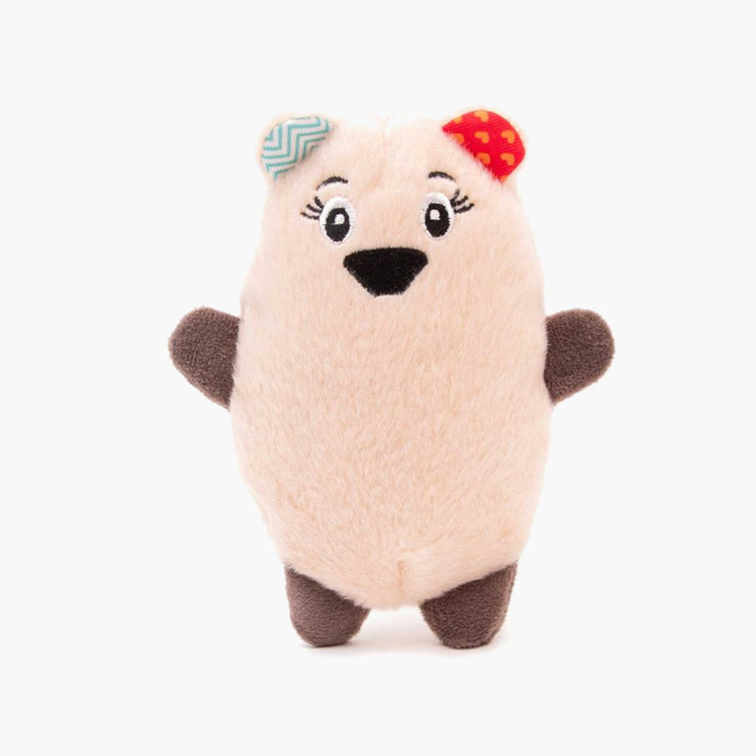 Soft, Plush Teddy Polar Bear for Puppy & Small Dogs