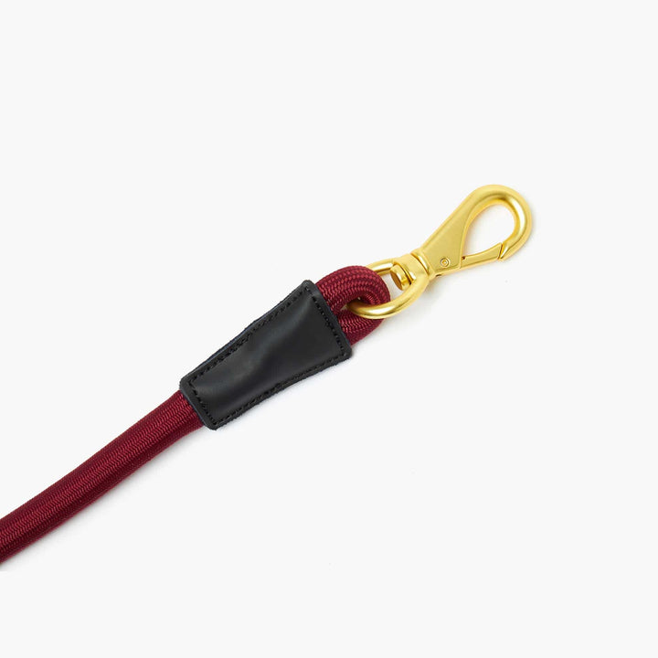 Ox Red Rope Dog Lead for Medium to Large Breeds