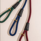 Bottle Green Rope Dog Lead – Stylish, Strong & Secure The Stately Hound
