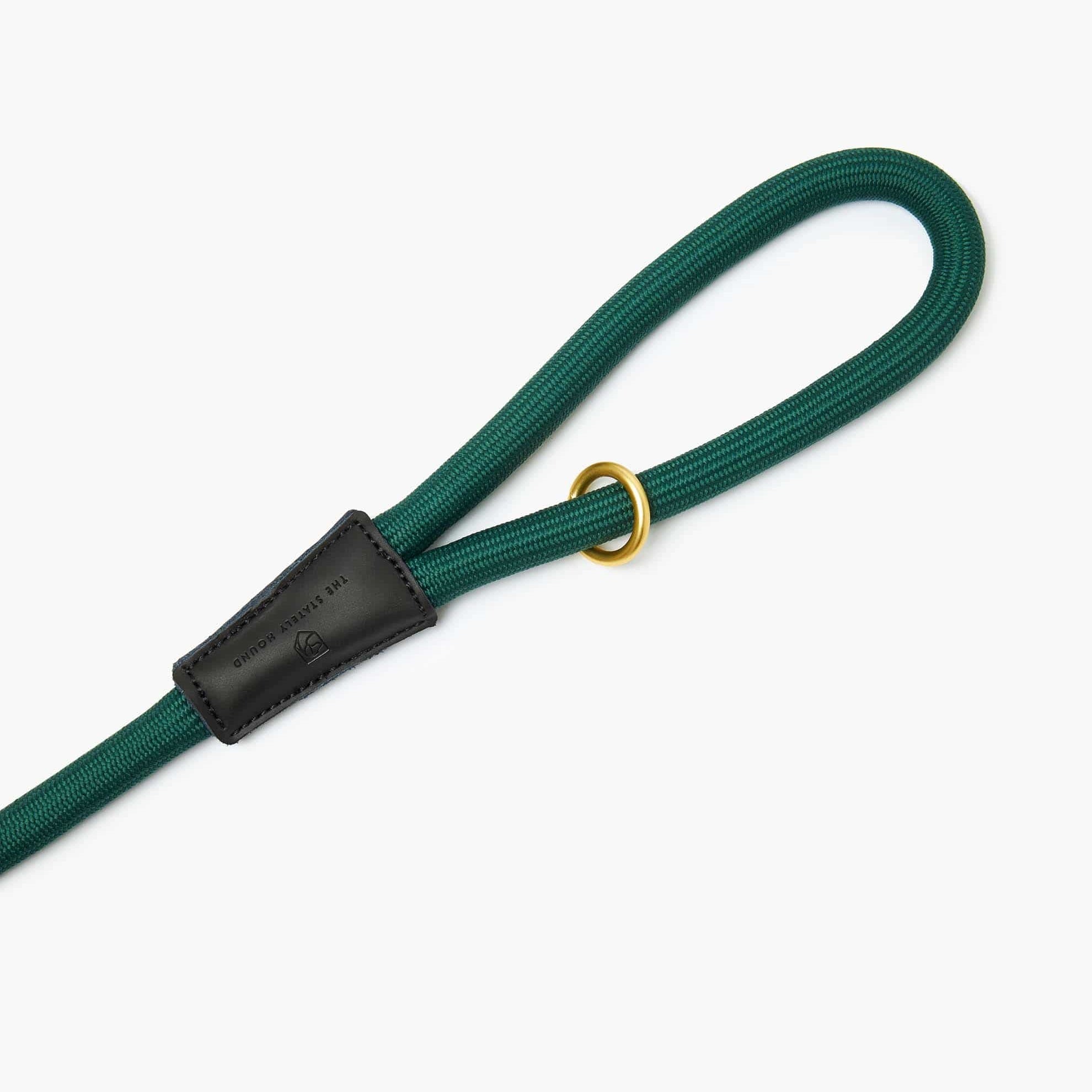 Bottle Green Rope Dog Lead – Stylish, Strong & Secure The Stately Hound
