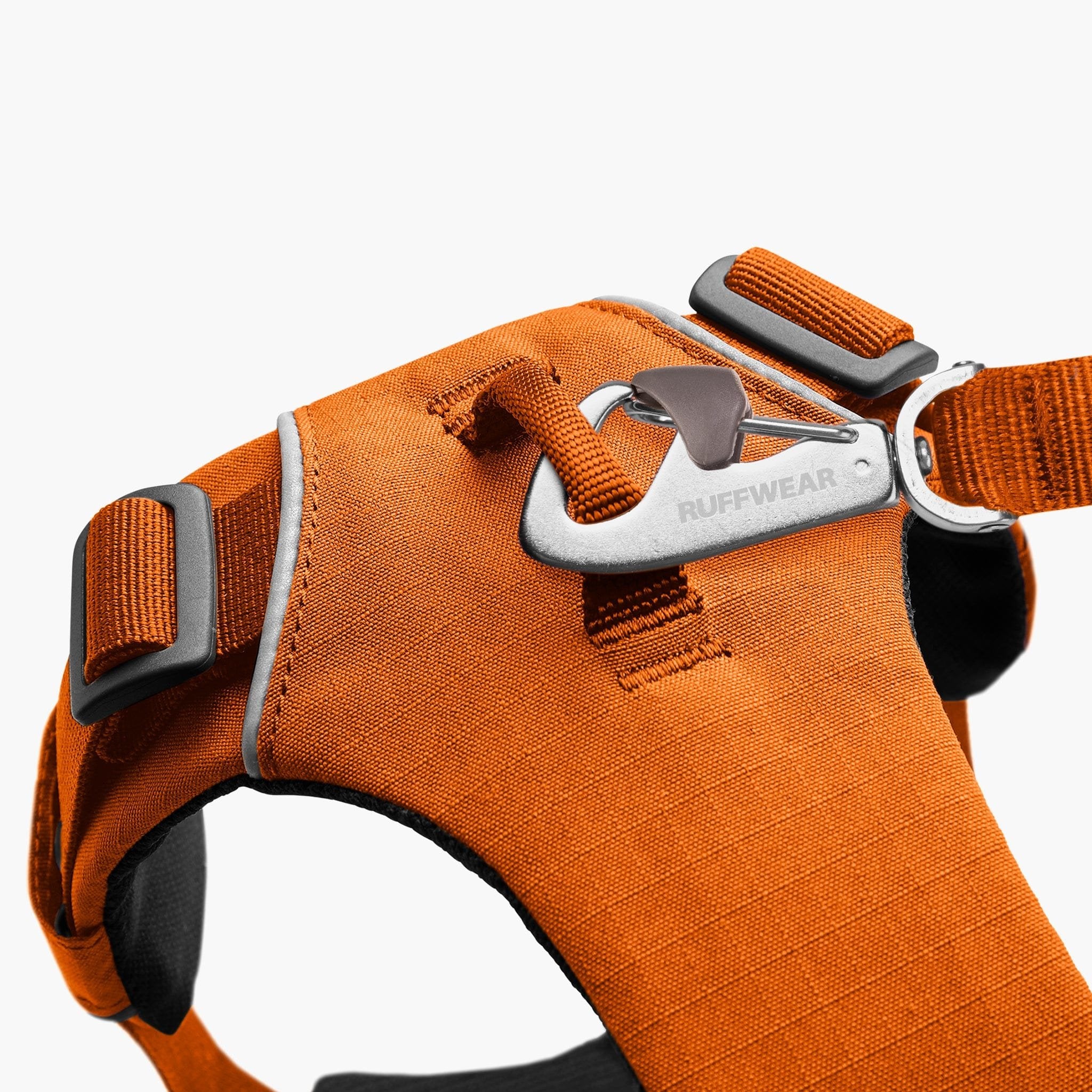 Ruffwear Front Range Harness – Adventure-Ready in Campfire Orange The Stately Hound