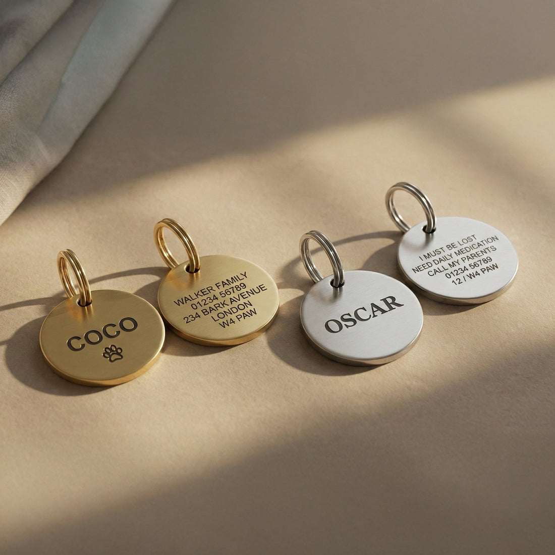 What information should I include on my Pet's Name Tag | UK Edition