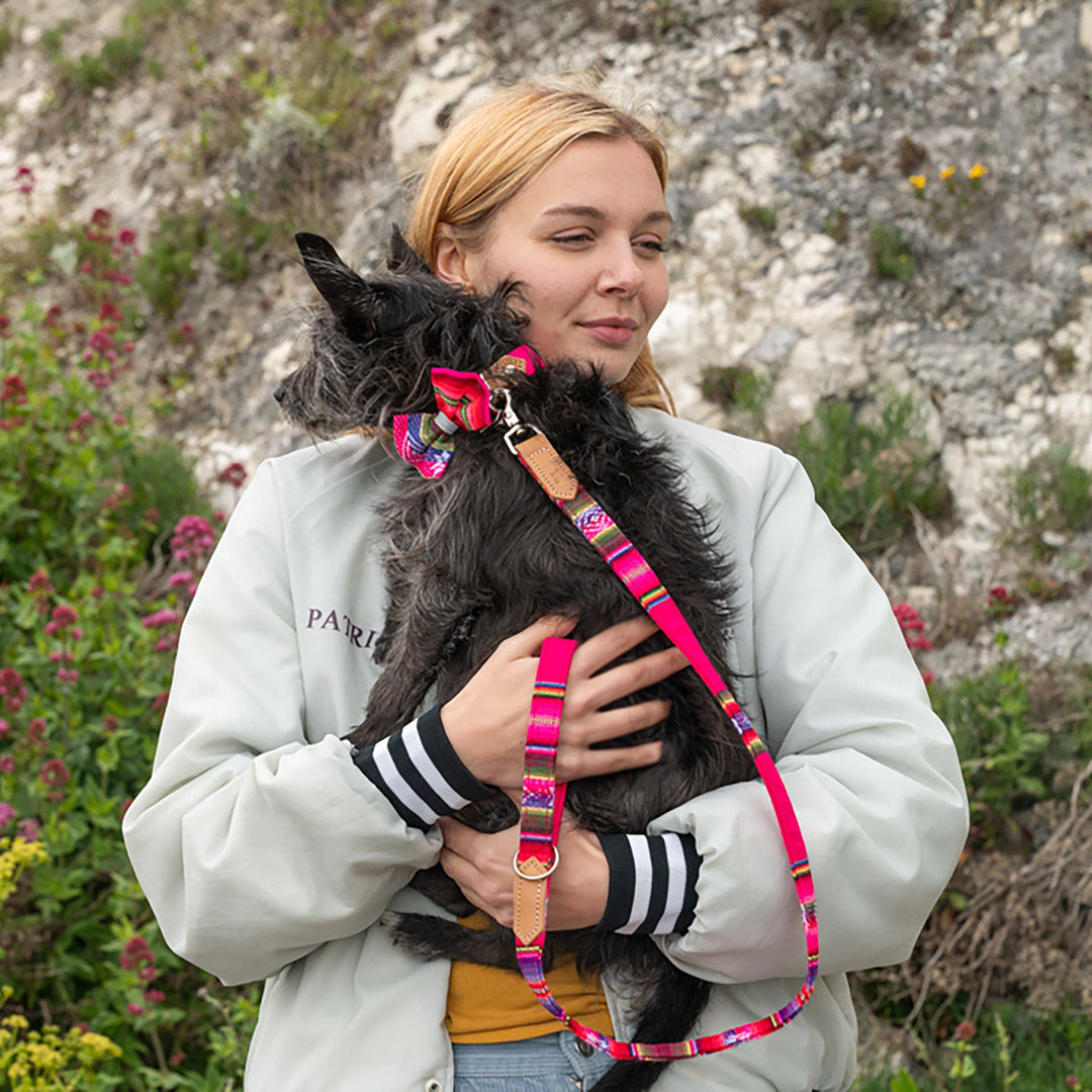 Hiro + Wolf Inca Pink Classic Dog Lead: Stylish, Durable, and Perfect for All Breeds