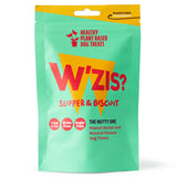 W'ZIS Slippers & Biscuits Dog Treats – Peanut Butter, Plant-Based