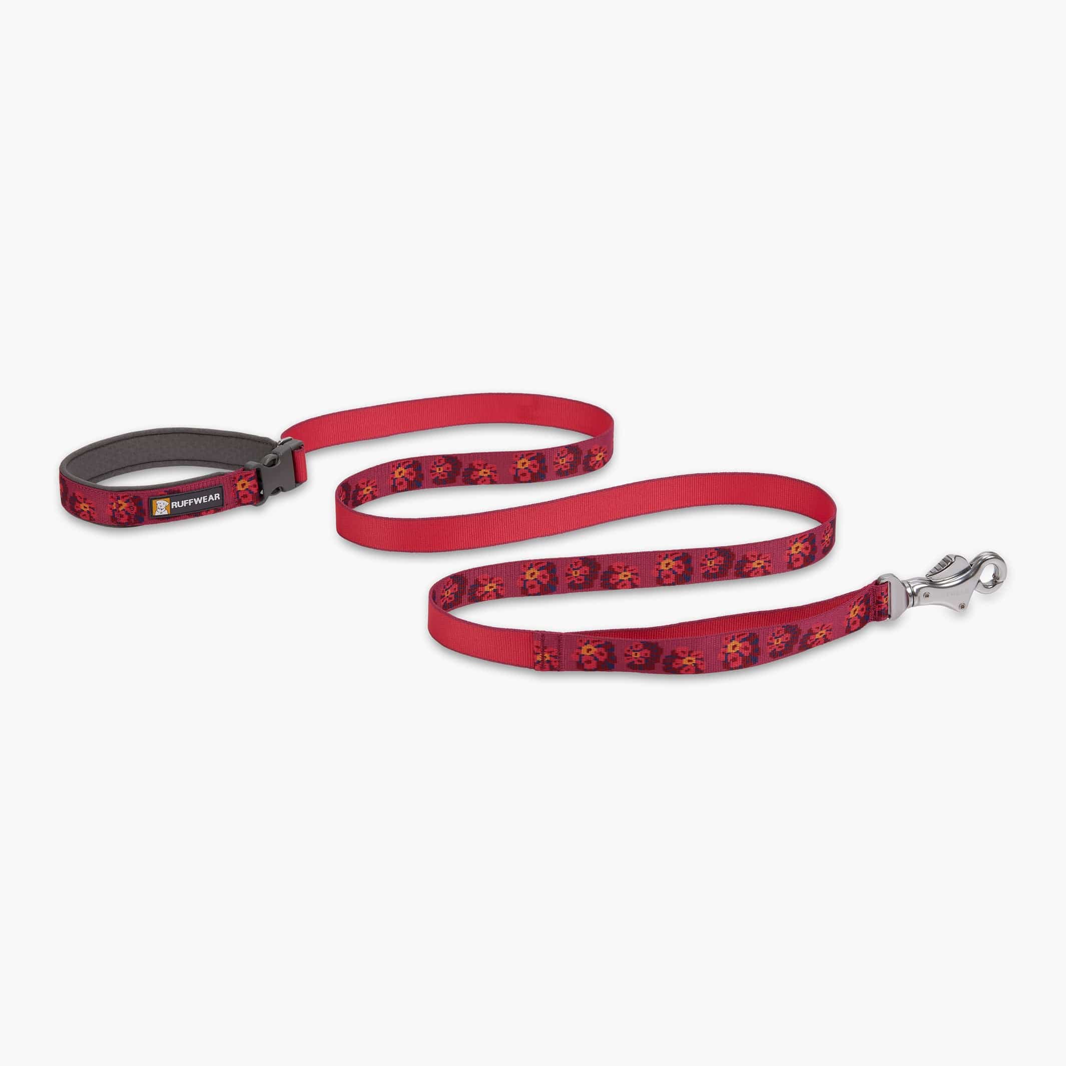 Ruffwear Flat Out Alpenglow Burst Dog Lead 6ft Adjustable Stylish