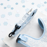 Cocopup Luxe Dog Lead - Baby Blue Flower The Stately Hound