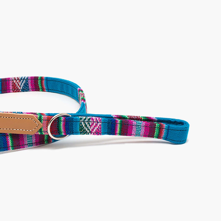 Hiro + Wolf Inca Blue Classic Dog Lead: Stylish, Durable, and Perfect for All Breeds