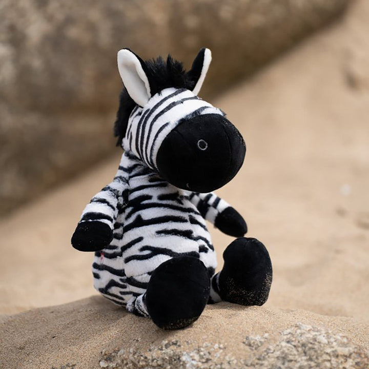 Plush Zebedee Zebra Dog Toy: Eco-Friendly Fun for Your Furry Friend