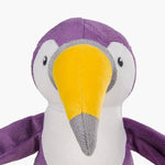 Plush Toucan Dog Toy - Made from Recycled Bottles with Built-in Squeaker The Stately Hound