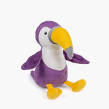 Plush Toucan Dog Toy - Made from Recycled Bottles with Built-in Squeaker The Stately Hound