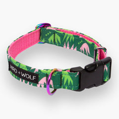Adjustable Dog Collar with Stylish, Handcrafted 'Combs' Design The Stately Hound