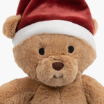 Christmas Teddy Plush Dog Toy – Festive, Soft & Squeaky The Stately Hound