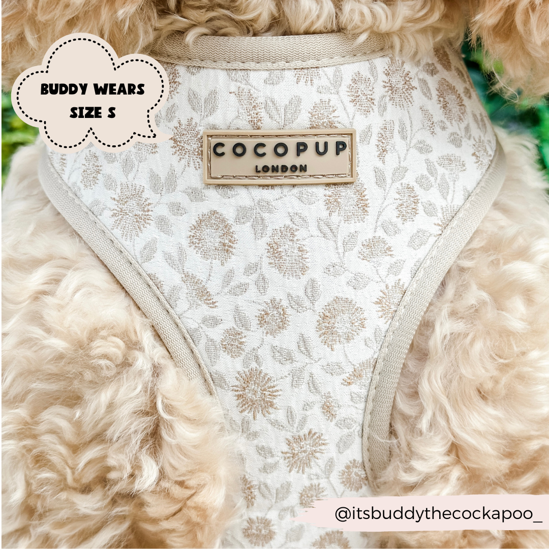 Cocopup Dog Harness, Collar, and Lead Bundle - Garden Meadow The Stately Hound