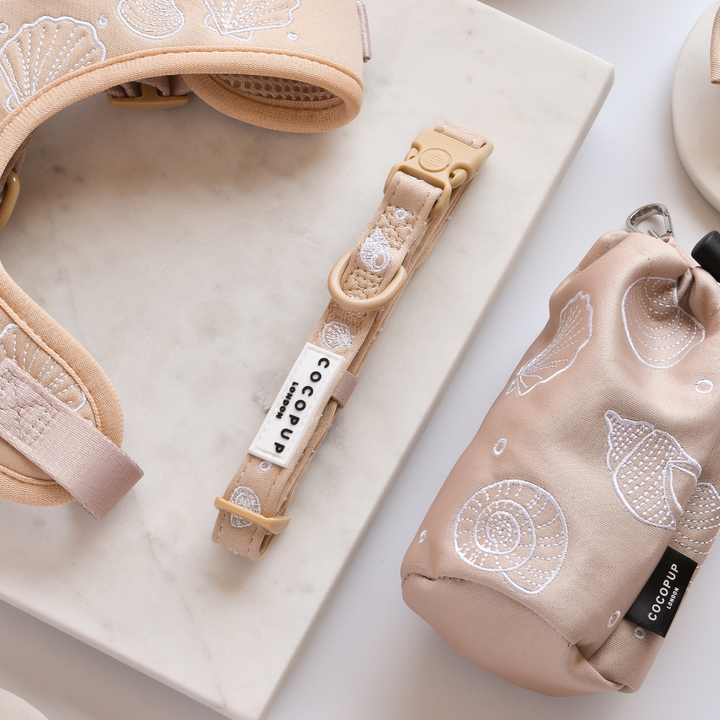Cocopup Luxe Dog Collar - Seashells