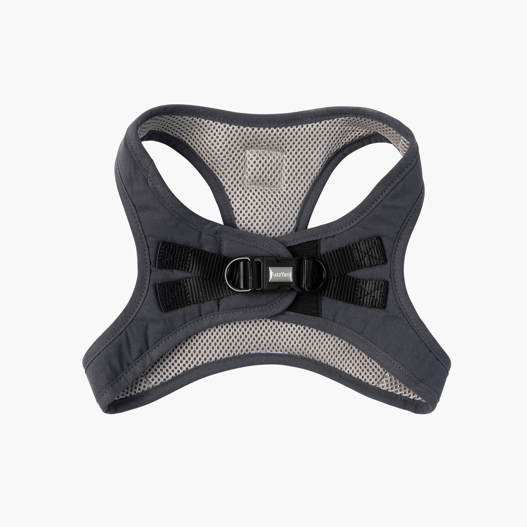 FuzzYard Life Step-In Dog Harness in Slate Grey The Stately Hound