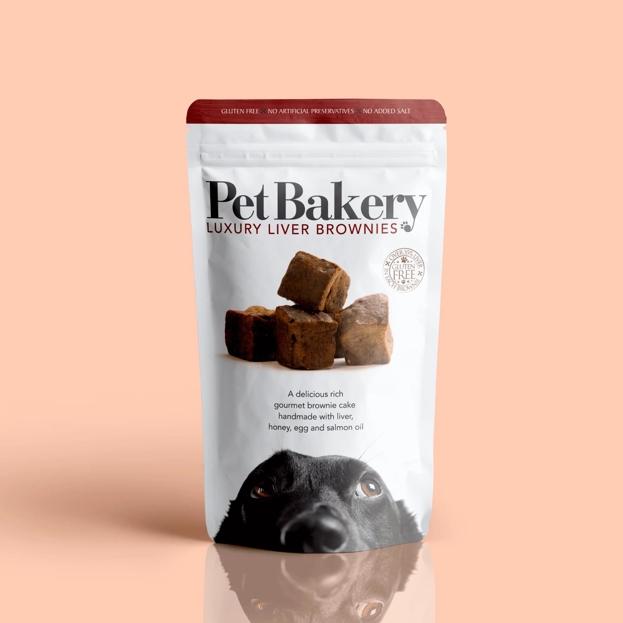 Gourmet Dog Treats - Pet Bakery Luxury Liver Brownies The Stately Hound