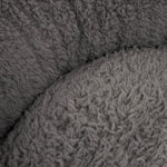 Grey Round Donut Calming Dog Bed | Secure Comfort for Peaceful Sleep The Stately Hound