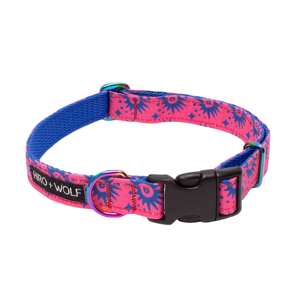 Hiro + Wolf Nebula Vegan Quick-Release Adjustable Dog Collar