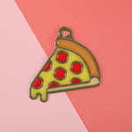Personalised Dog Name Tag & Pet ID – Fun Pizza Slice Design for Style and Safety The Stately Hound