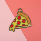 Personalised Dog Name Tag & Pet ID – Fun Pizza Slice Design for Style and Safety The Stately Hound