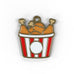 Personalised & Engraved Dog Name Tag – Playful Chicken Bucket Design The Stately Hound