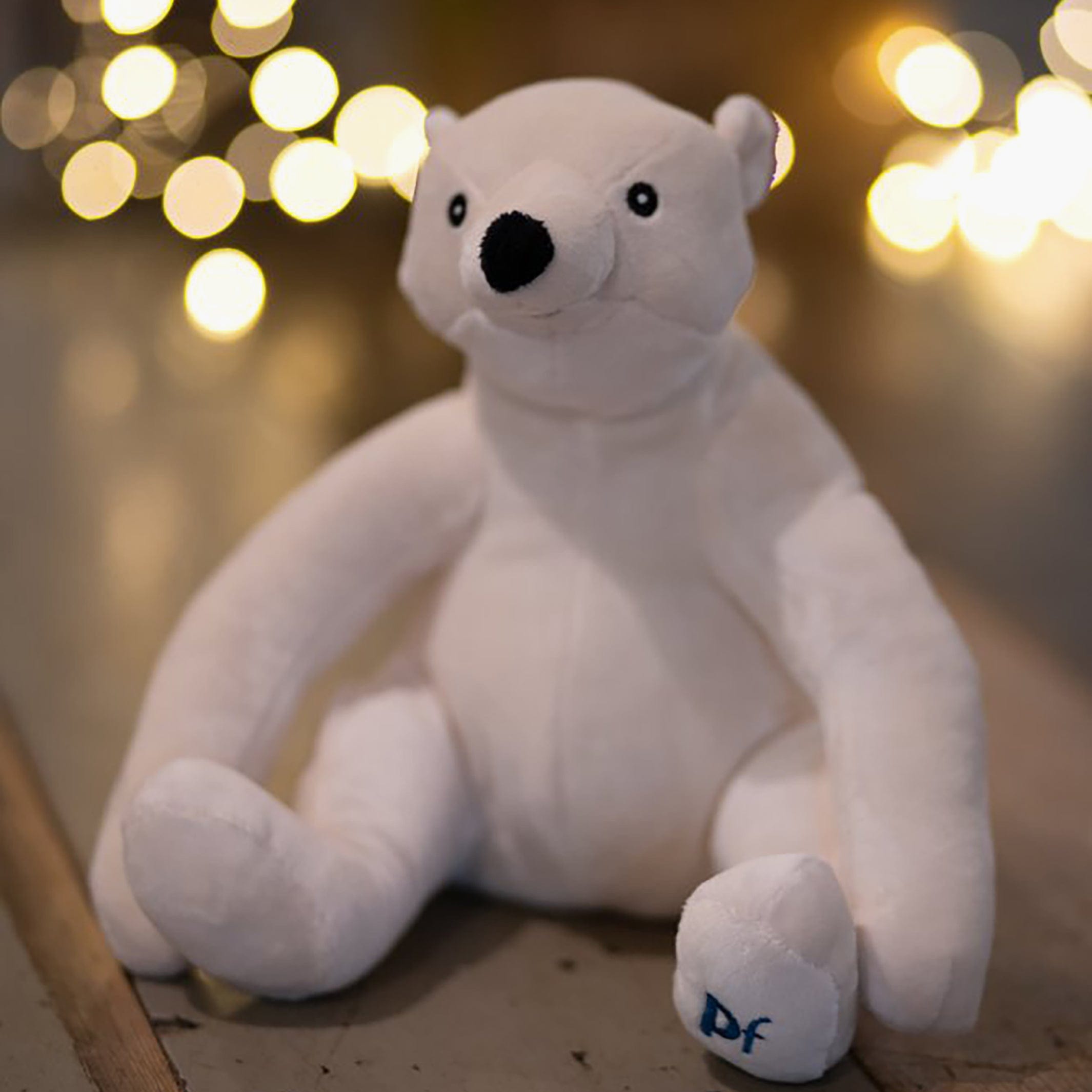 Pilip Polar Bear Plush Toy The Stately Hound