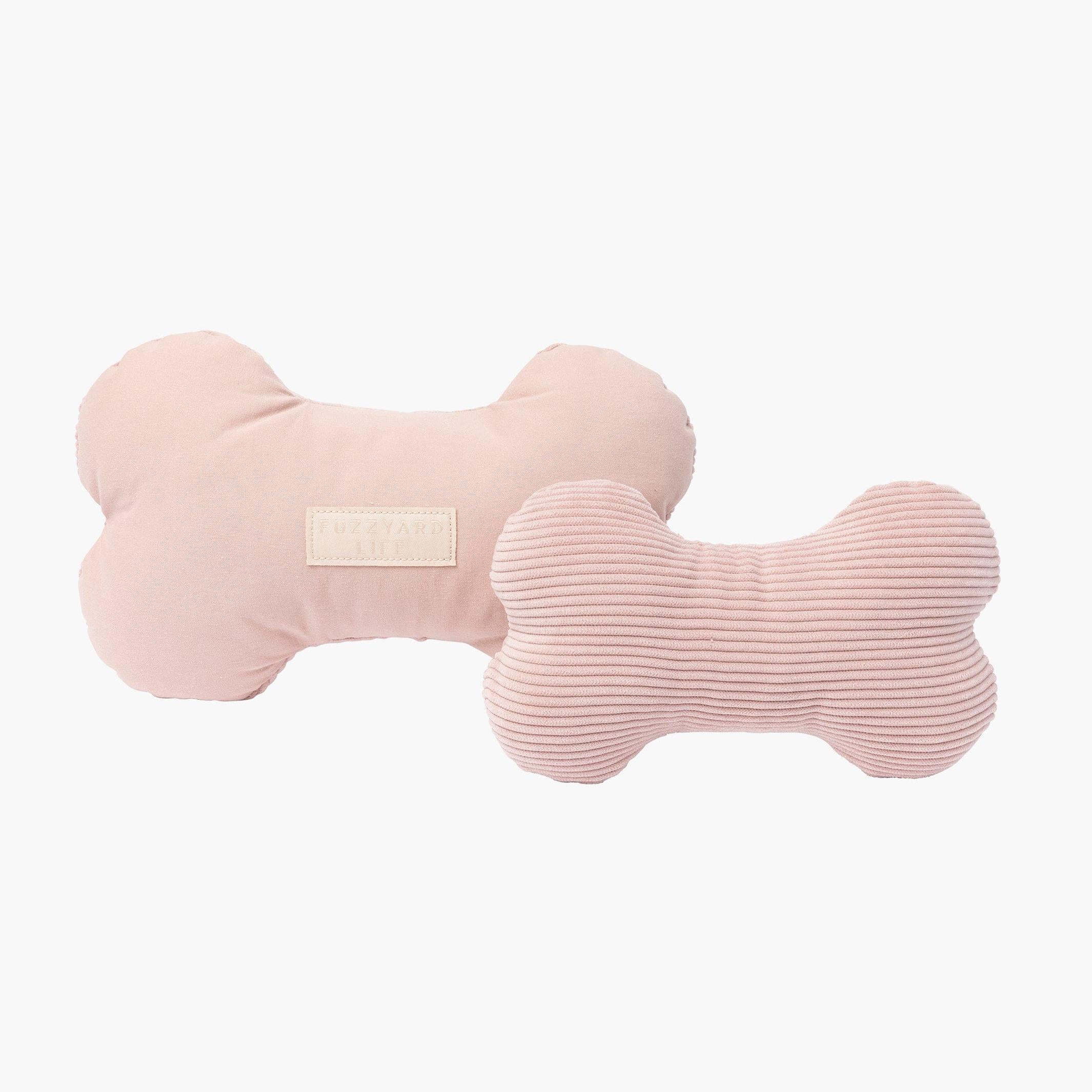 Plush Bone Dog Toy: Soft & Cuddly Cotton Toy with Squeaker The Stately Hound