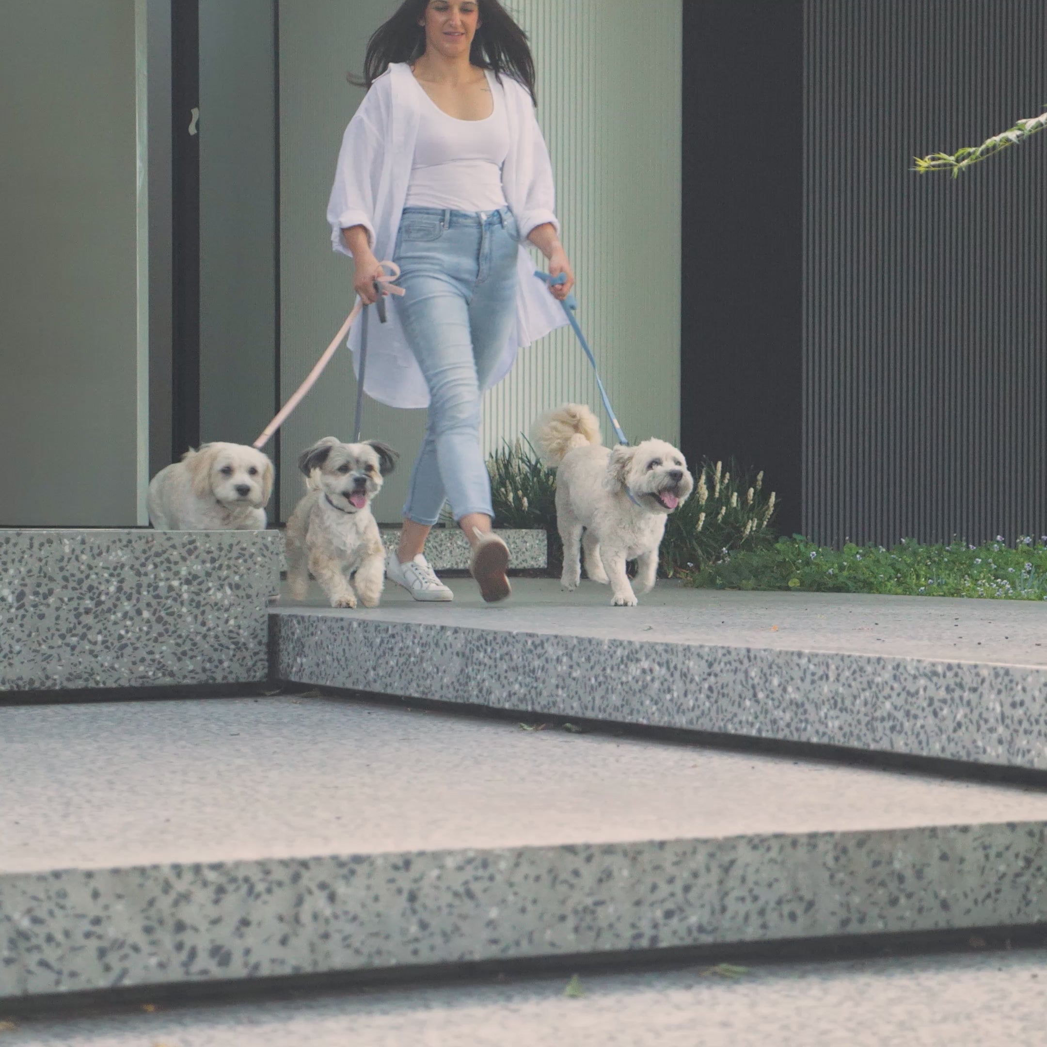 FuzzYard Life Sandstone Dog Lead – Stylish, Comfortable & Secure