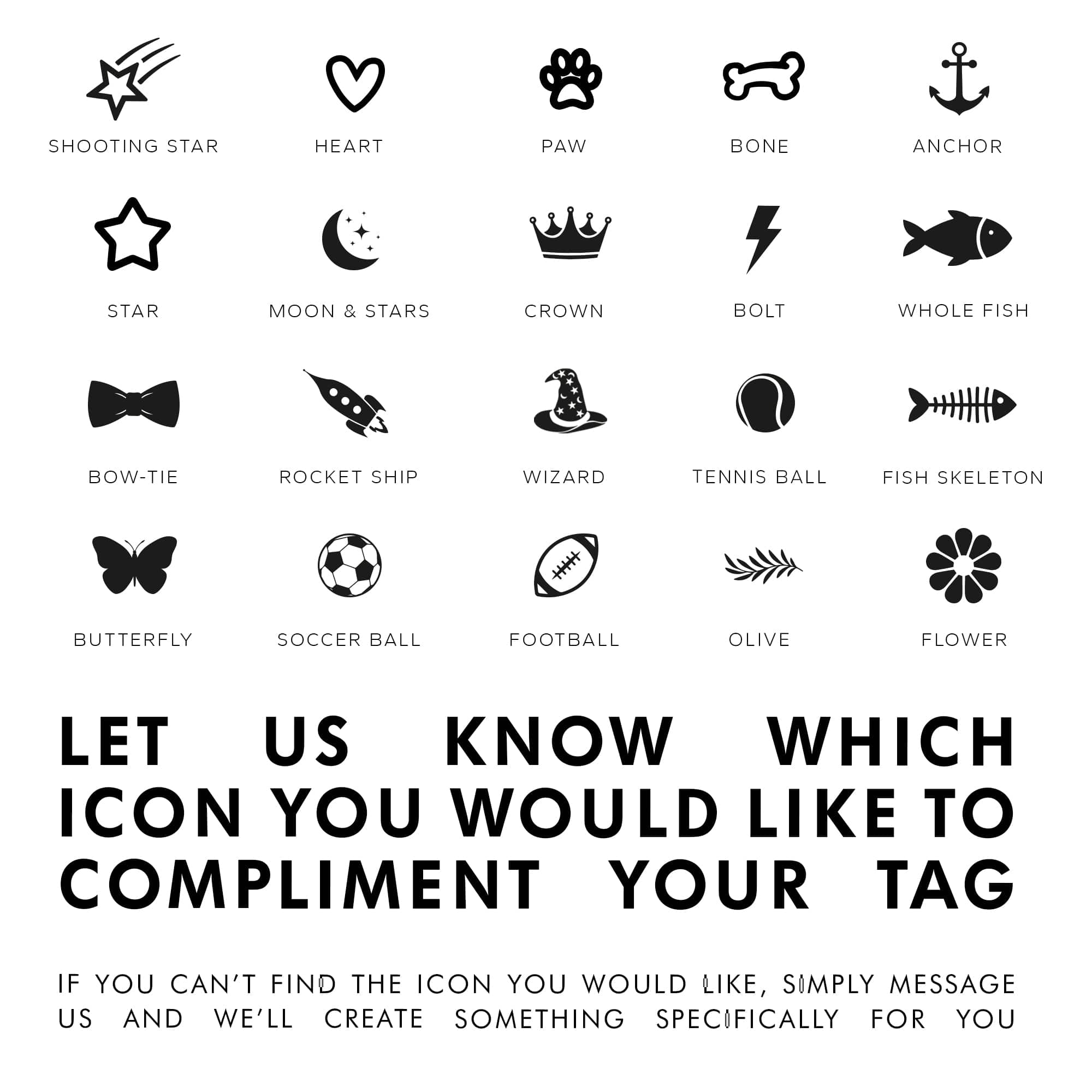 Red Engraved Pet Tag - Aluminium Bone Shaped ID for Pets