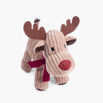 Christmas Reindeer Cord Toy | Festive Fun & Cuddly for Small Dogs & Puppies The Stately Hound