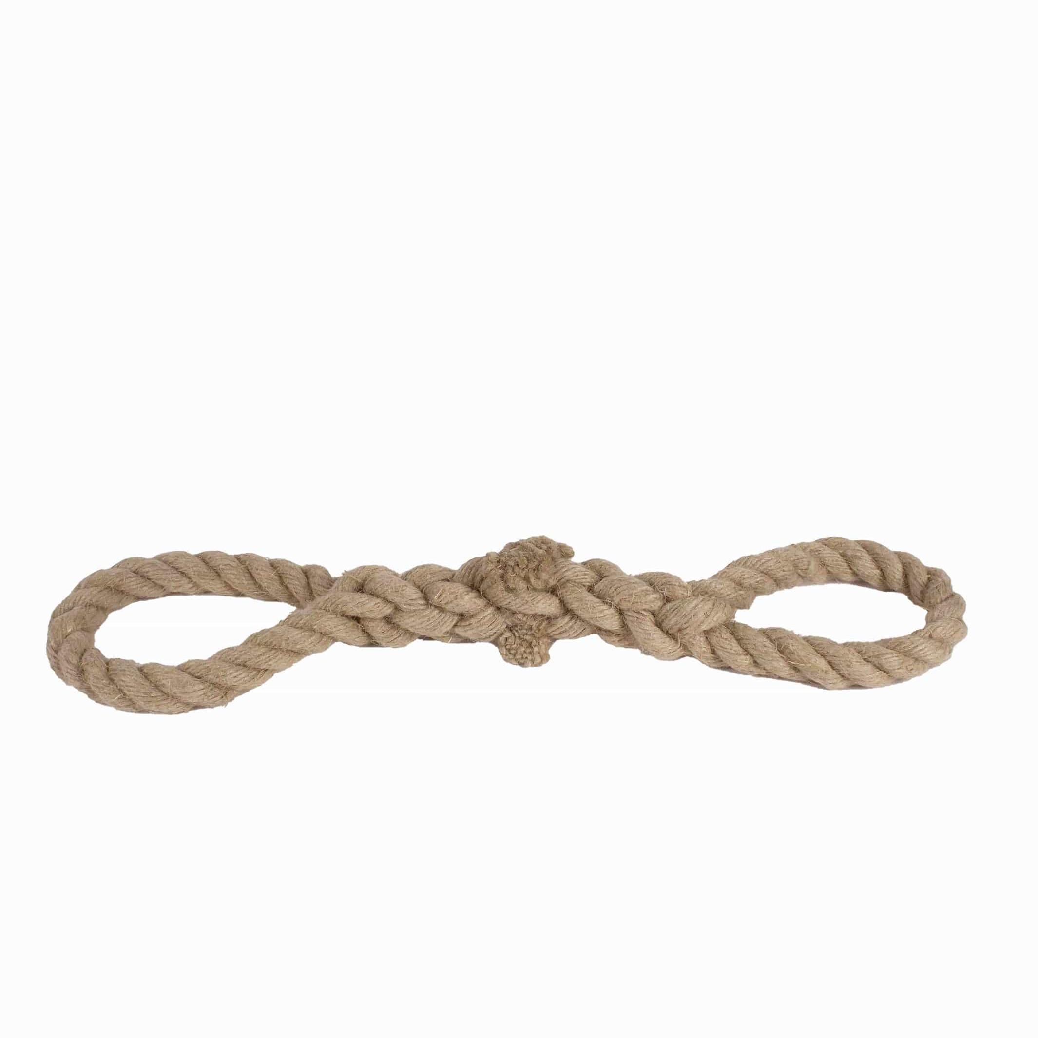 Dog Rope Tugger Toy, Handmade in the UK, Interactive Double Ended Rope Dog Toy