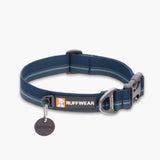Ruffwear Flat Out Dog Collar in Blue Horizon – Durable Style for Everyday Adventures The Stately Hound