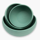 Silicone Dog Bowl - Myrtle Green | Durable, Stylish & Safe for Pets The Stately Hound