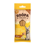 Soopa Banana & Peanut Butter Dental Sticks - Natural Dog Treats