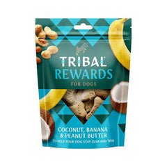 Tribal Rewards for Dogs – Coconut, Banana & Peanut Butter Treats 125g The Stately Hound