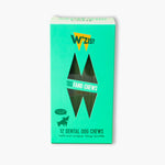 W’ZIS? Fang Dog Dental Chews | Natural, Plant-Based Dental Care for Fresh Breath The Stately Hound