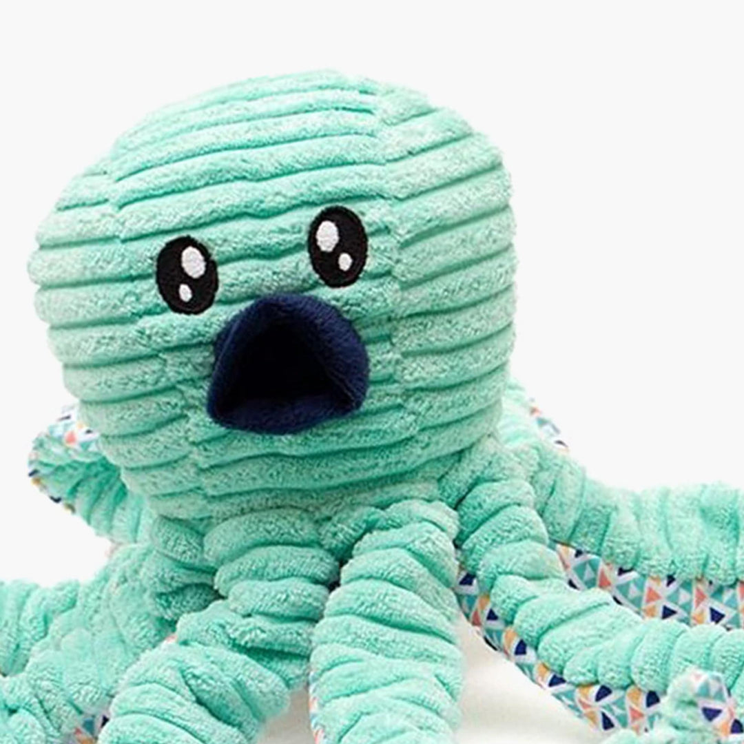 Cuddly and Fun Octopus Dog Toy with Squeaker